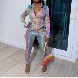 shane justin unicorn tracksuit JACKET ONLY